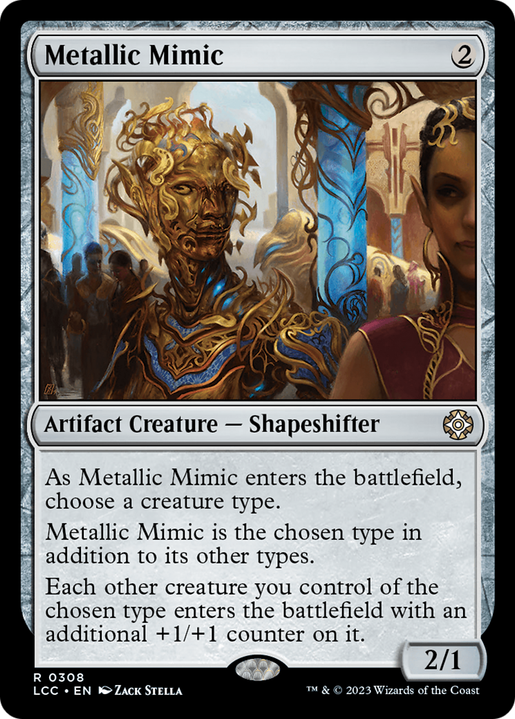 Metallic Mimic [The Lost Caverns of Ixalan Commander]-1