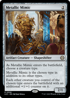 Metallic Mimic [The Lost Caverns of Ixalan Commander]-1