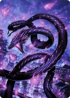 Junji, the Midnight Sky // Junji, the Midnight Sky (ANEO-058) - Neon Dynasty Art Series (Borderless)-3