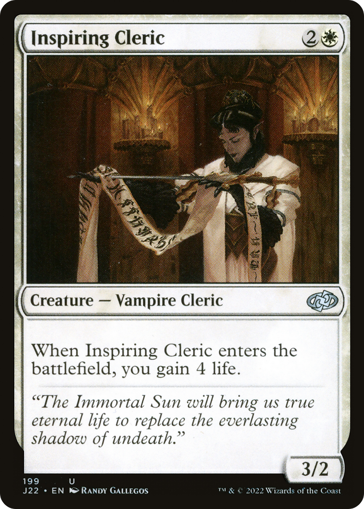 Inspiring Cleric [Jumpstart 2022]-1