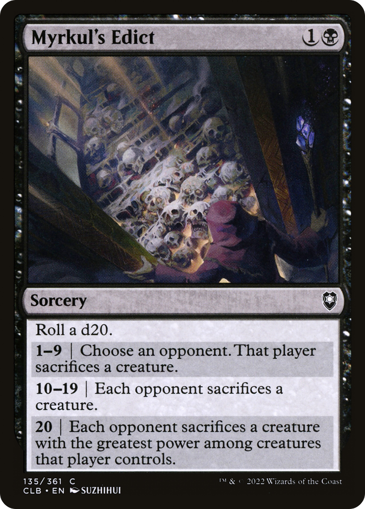 Myrkul's Edict [Commander Legends: Battle for Baldur's Gate]-1