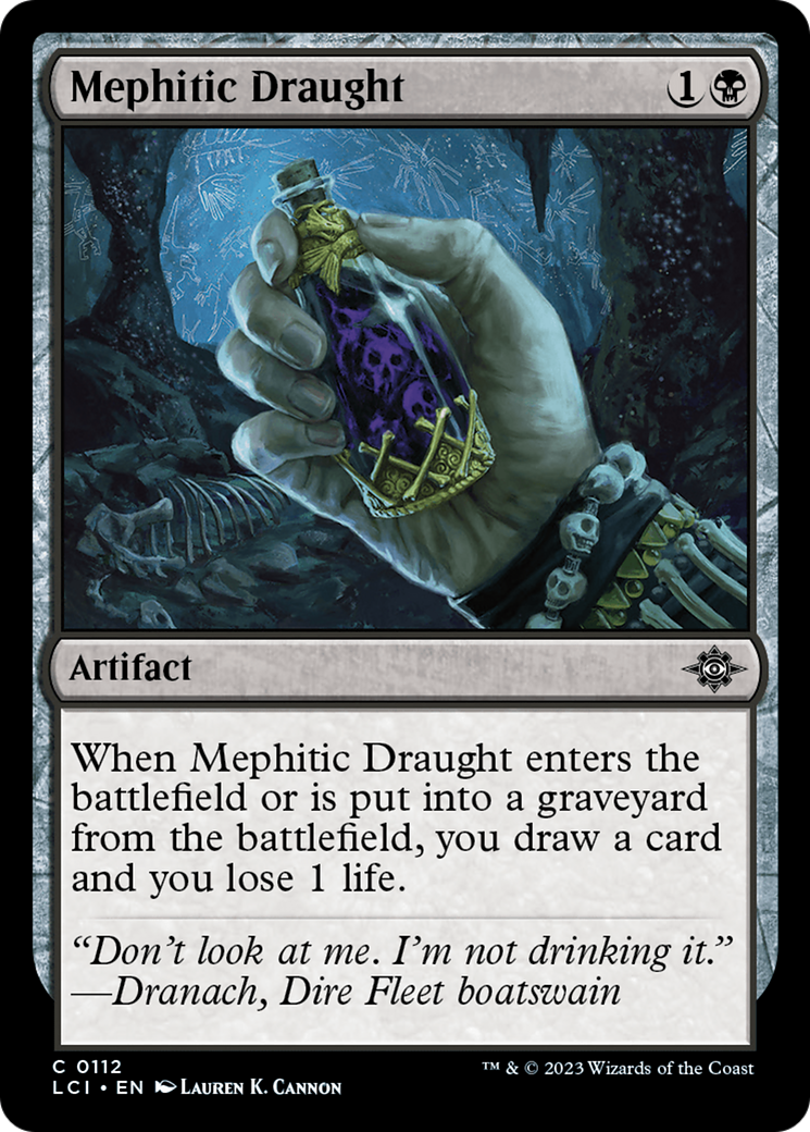 Mephitic Draught [The Lost Caverns of Ixalan]-1