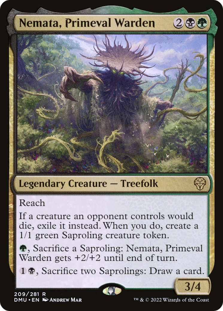 Nemata, Primeval Warden [Dominaria United]-1