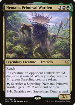 Nemata, Primeval Warden [Dominaria United]-1