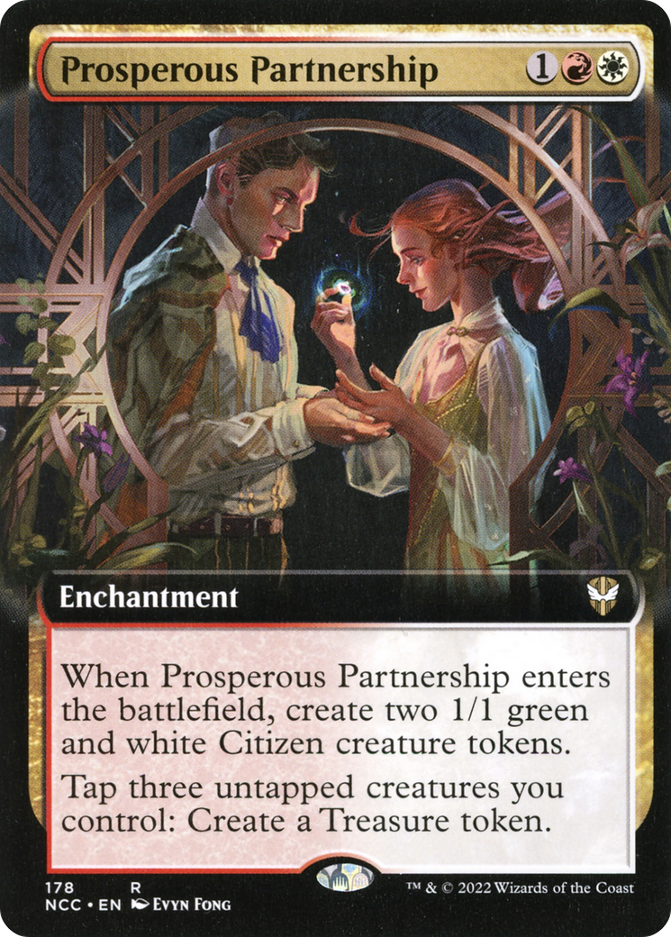 Prosperous Partnership (Extended Art) [Streets of New Capenna Commander]-1