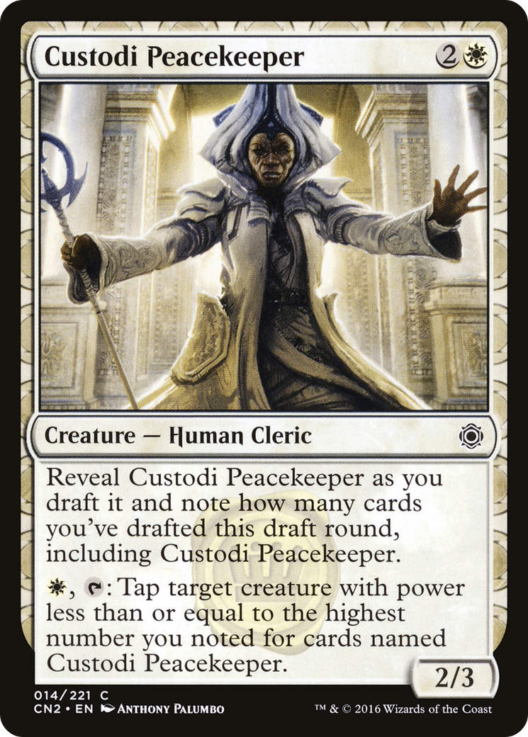 Custodi Peacekeeper [Conspiracy: Take the Crown]-1