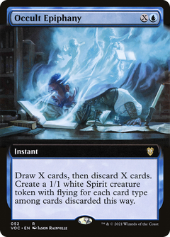 Occult Epiphany (Extended Art) [Innistrad: Crimson Vow Commander]-1