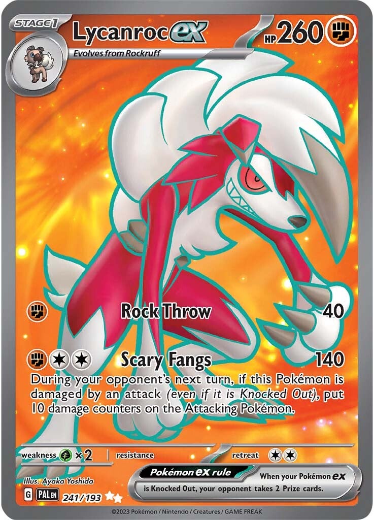 Lycanroc ex (241/193) [Scarlet & Violet: Paldea Evolved]-1