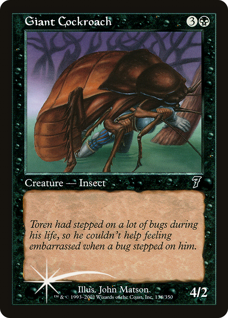 Giant Cockroach [Seventh Edition]-1