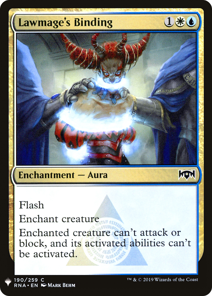 Lawmage's Binding [Mystery Booster]-1