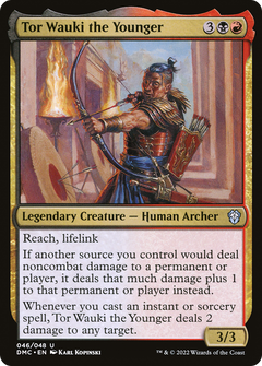 Tor Wauki the Younger [Dominaria United Commander]-1