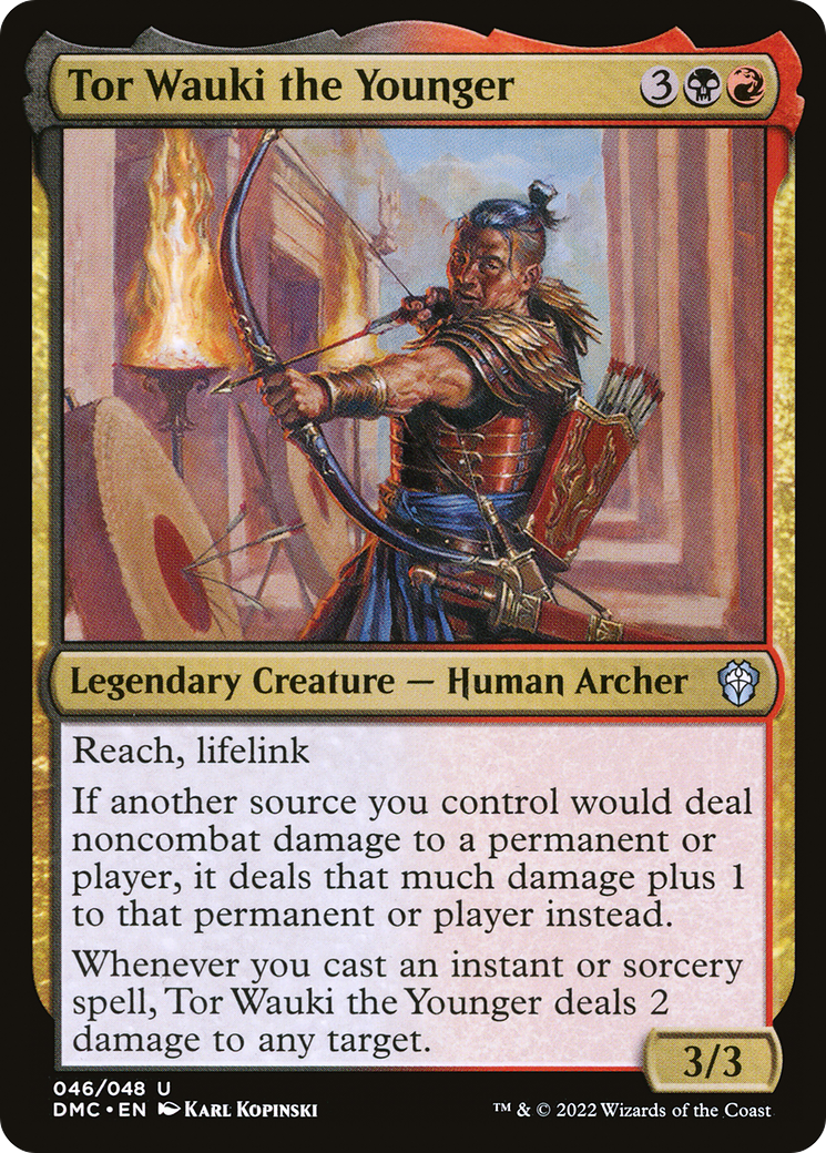 Tor Wauki the Younger [Dominaria United Commander]-1