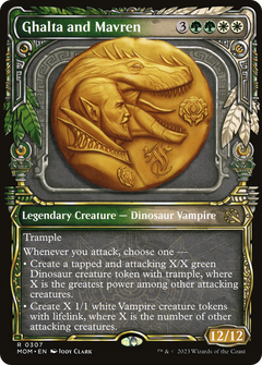 Ghalta and Mavren (Showcase Planar Booster Fun) [March of the Machine]-1