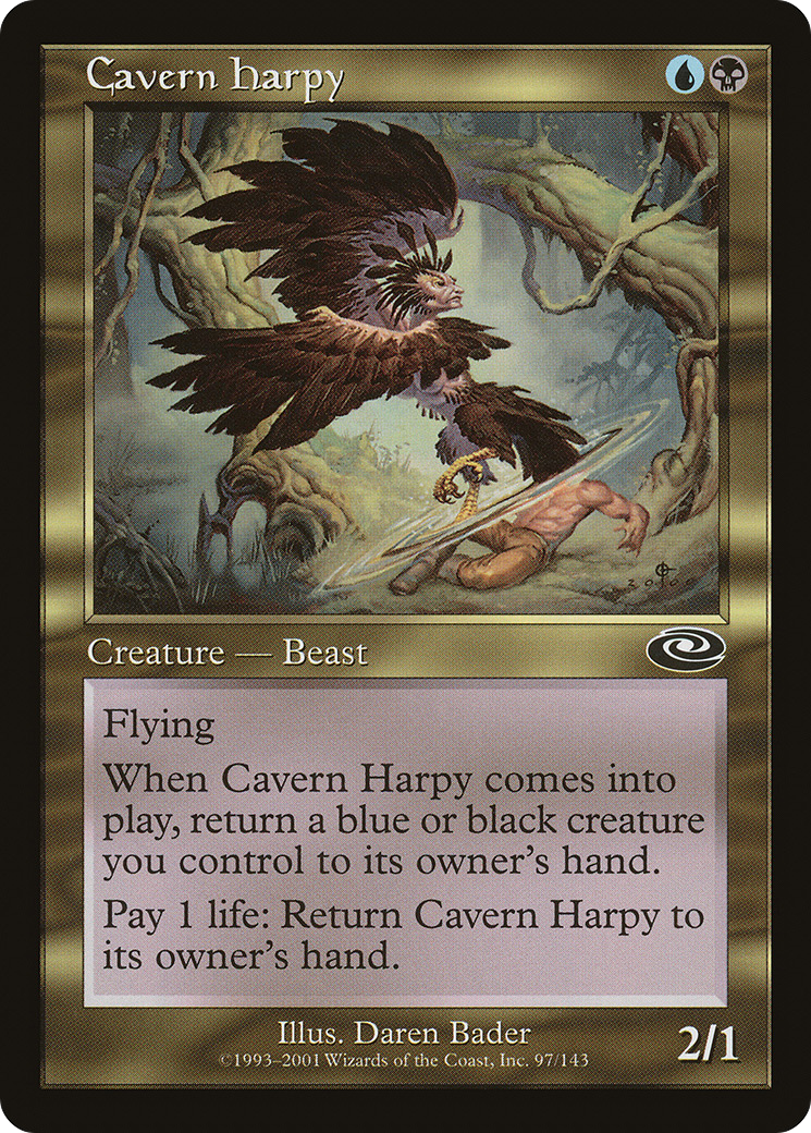 Cavern Harpy [Planeshift]-1