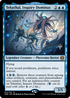 Tekuthal, Inquiry Dominus (Promo Pack) [Phyrexia: All Will Be One Promos]-1