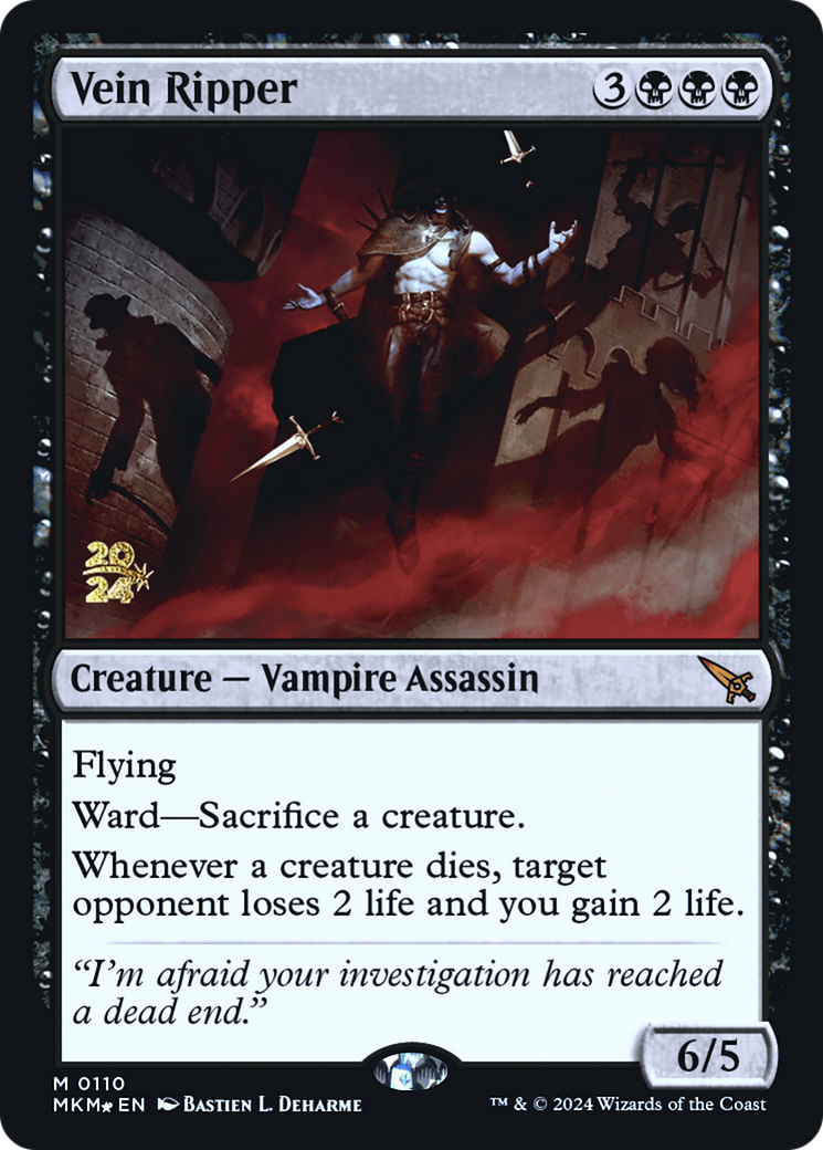 Vein Ripper [Murders at Karlov Manor Prerelease Promos]-1