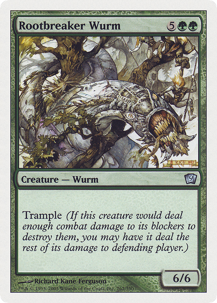 Rootbreaker Wurm [Ninth Edition]-1