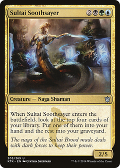 Sultai Soothsayer [Khans of Tarkir]-1