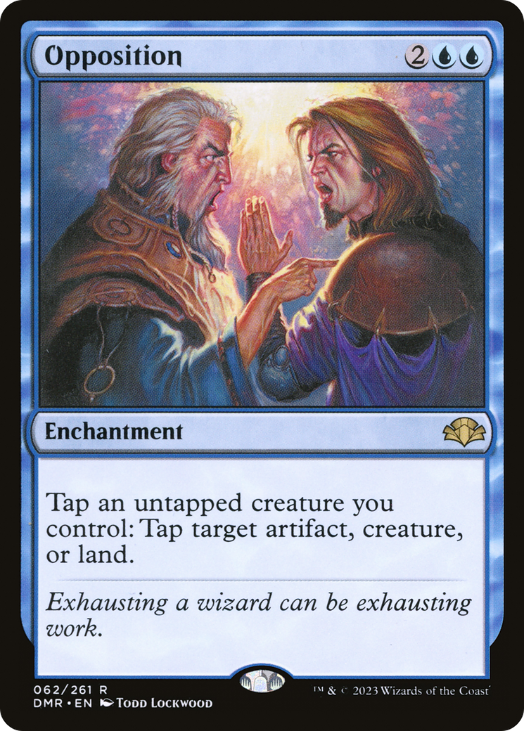 Opposition [Dominaria Remastered]-1