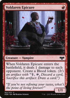 Voldaren Epicure (VOW-182) - Innistrad: Crimson Vow Foil-1