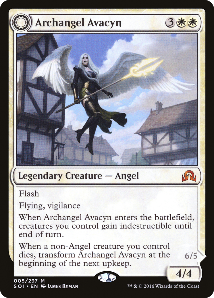 Archangel Avacyn // Avacyn, the Purifier [Shadows over Innistrad]-3