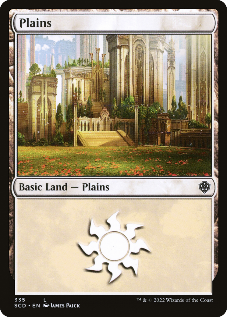 Plains (335) [Starter Commander Decks]-1