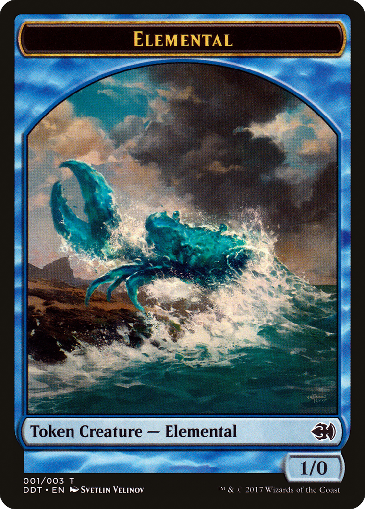 Elemental Token [Duel Decks: Merfolk vs. Goblins Tokens]-1