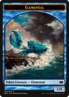Elemental Token [Duel Decks: Merfolk vs. Goblins Tokens]-1