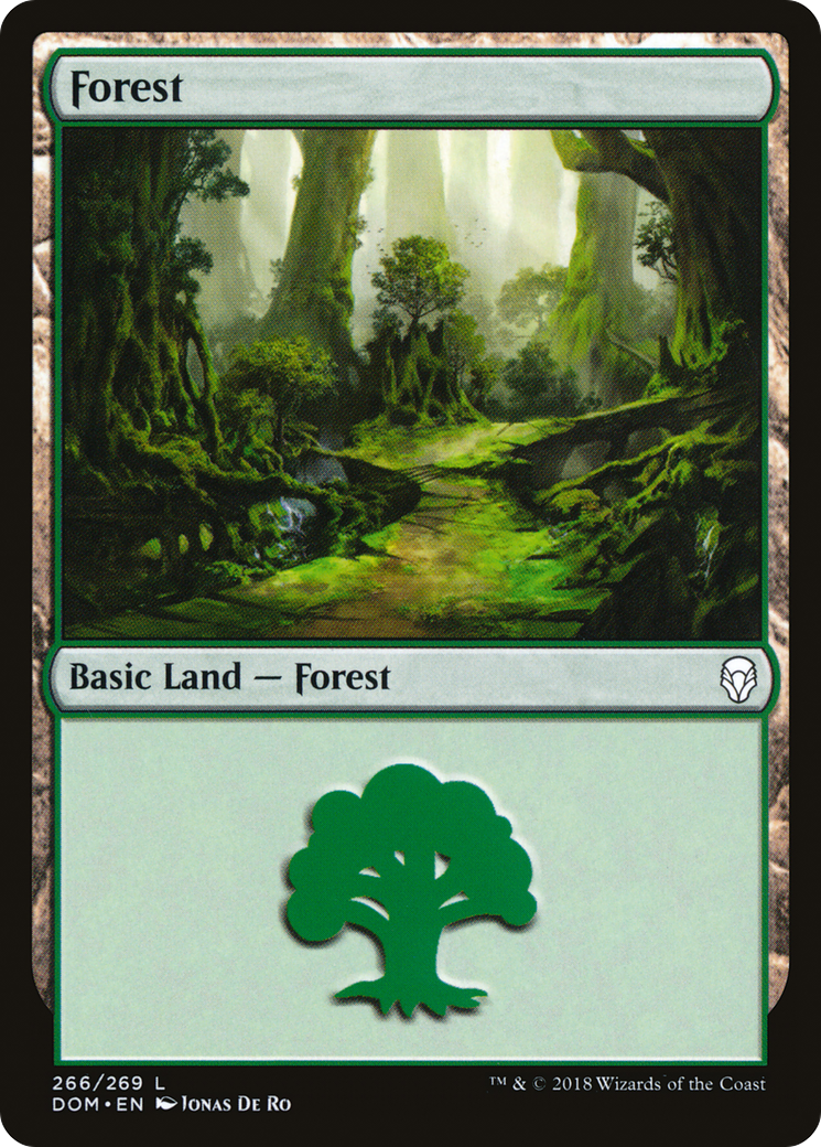 Forest (266) [Dominaria]-1