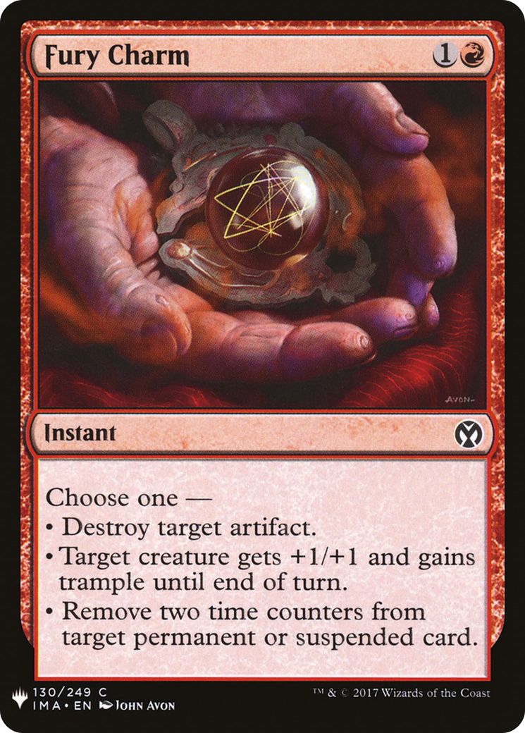 Fury Charm [Mystery Booster]-1