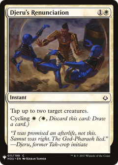 Djeru's Renunciation [Mystery Booster]-1