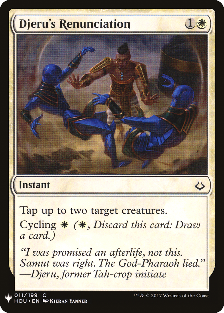 Djeru's Renunciation [Mystery Booster]-1