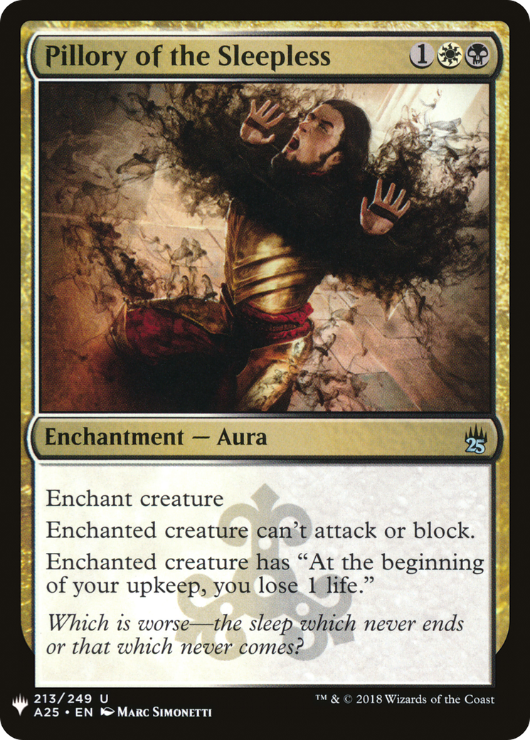 Pillory of the Sleepless [Mystery Booster]-1