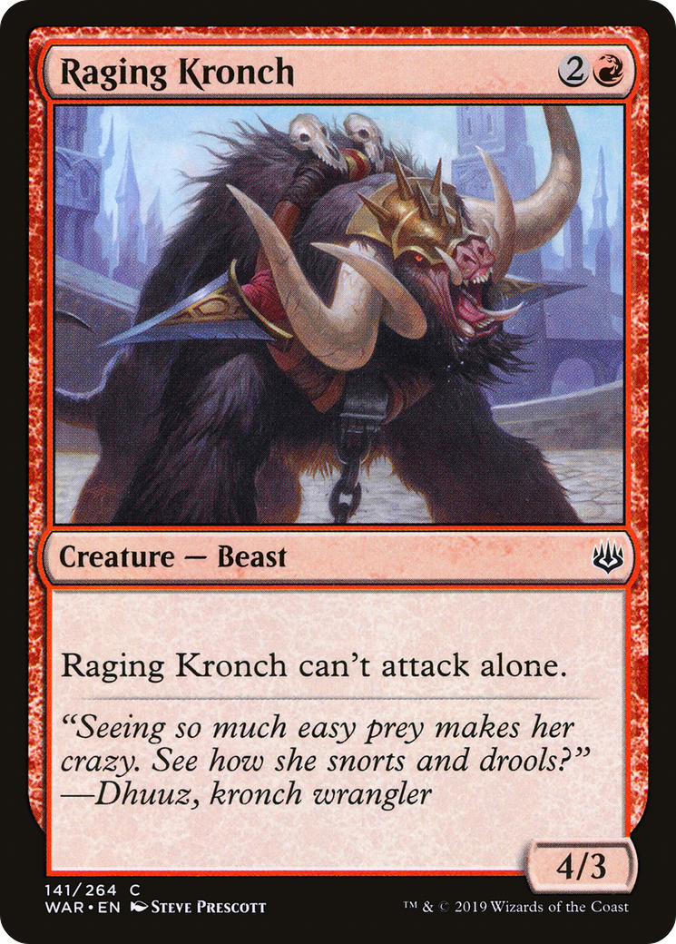 Raging Kronch [War of the Spark]-1