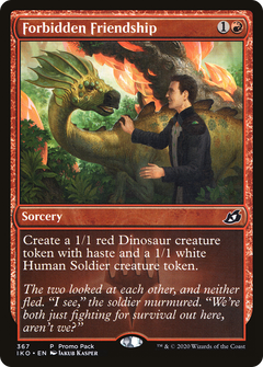Forbidden Friendship (Promo Pack) [Ikoria: Lair of Behemoths Promos]-1