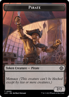 Pirate (TLCC-005) - The Lost Caverns of Ixalan Commander Tokens Foil-1