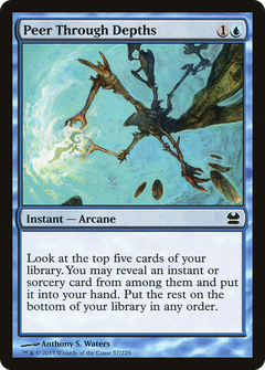 Peer Through Depths [Modern Masters]-1