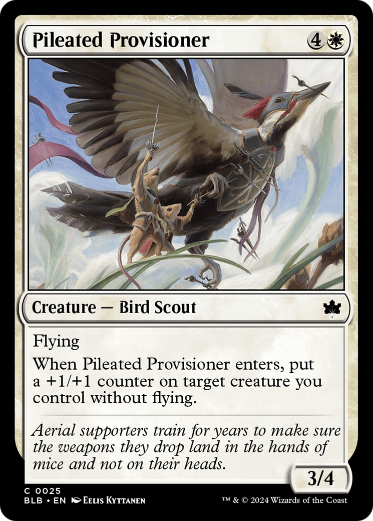Pileated Provisioner [Bloomburrow]-1