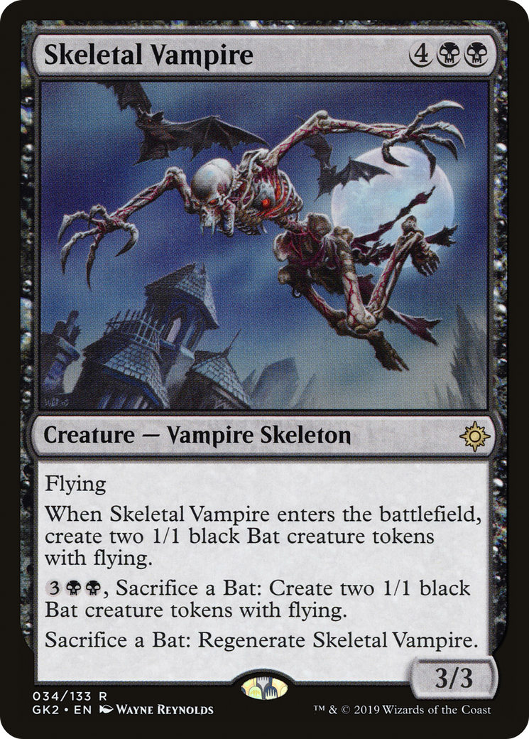 Skeletal Vampire [Ravnica Allegiance Guild Kit]-1