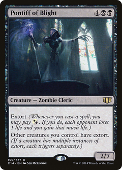 Pontiff of Blight [Commander 2014]-1