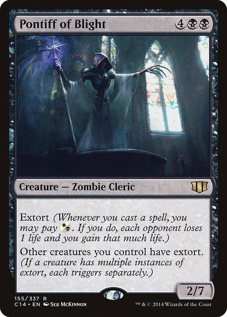 Pontiff of Blight [Commander 2014]-1