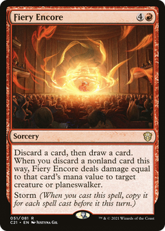 Fiery Encore [Commander 2021]-1