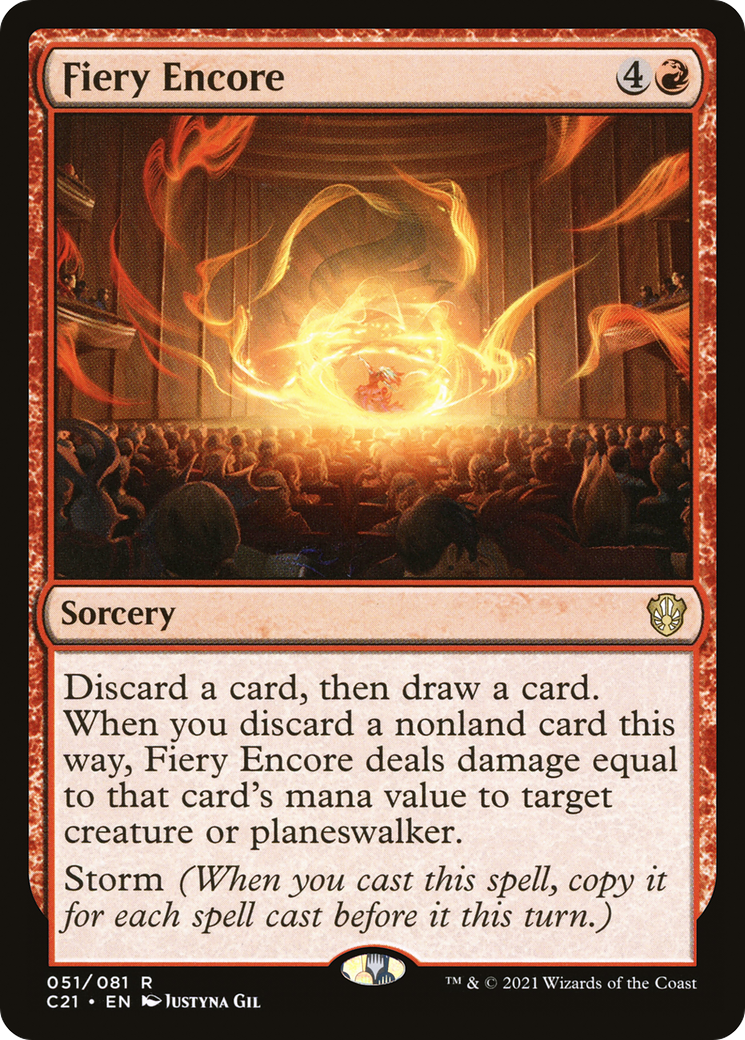 Fiery Encore [Commander 2021]-1
