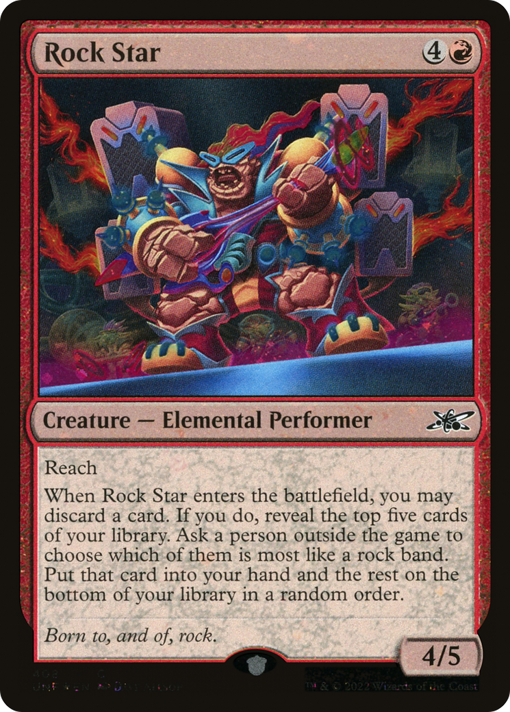 Rock Star (Galaxy Foil) [Unfinity]-1
