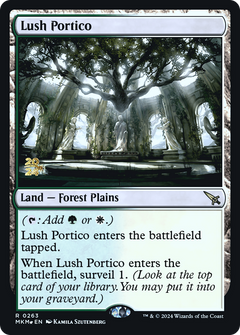 Lush Portico [Murders at Karlov Manor Prerelease Promos]-1