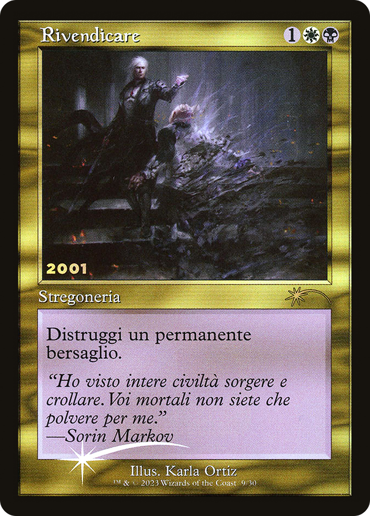 Rivendicare (Vindicate) [30th Anniversary Promos]-1