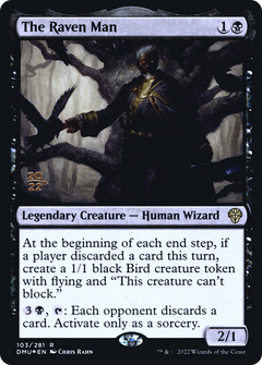 The Raven Man [Dominaria United Prerelease Promos]-1