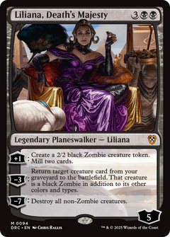 Liliana, Death's Majesty [Aetherdrift Commander]-1