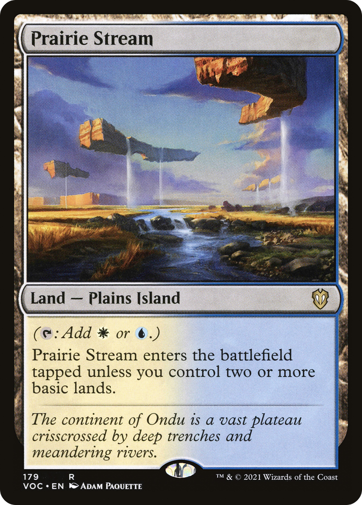 Prairie Stream [Innistrad: Crimson Vow Commander]-1
