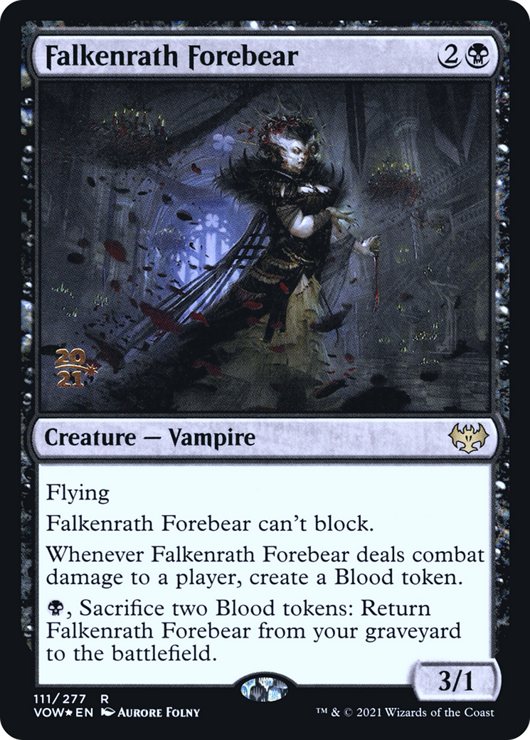 Falkenrath Forebear [Innistrad: Crimson Vow Prerelease Promos]-1